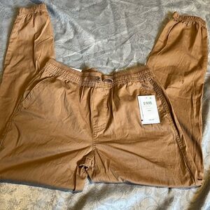 Boys Khaki Joggers